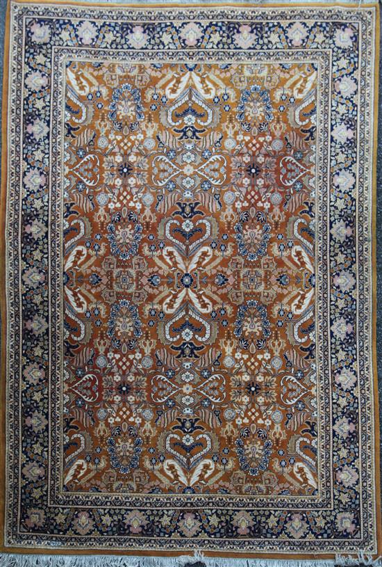 A Tabriz carpet, 11ft 4in by 8ft 2in.